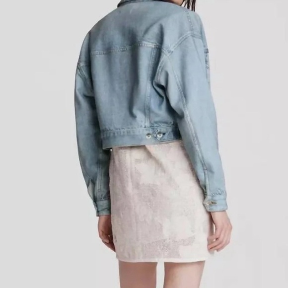 Rag & Bone Miramar Cropped Denim Jacket - Picture 5 of 9